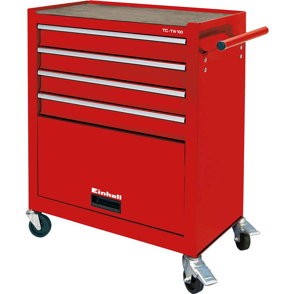 Einhell TC-TW 100 Classic Workshop Trolley Cabinet Red