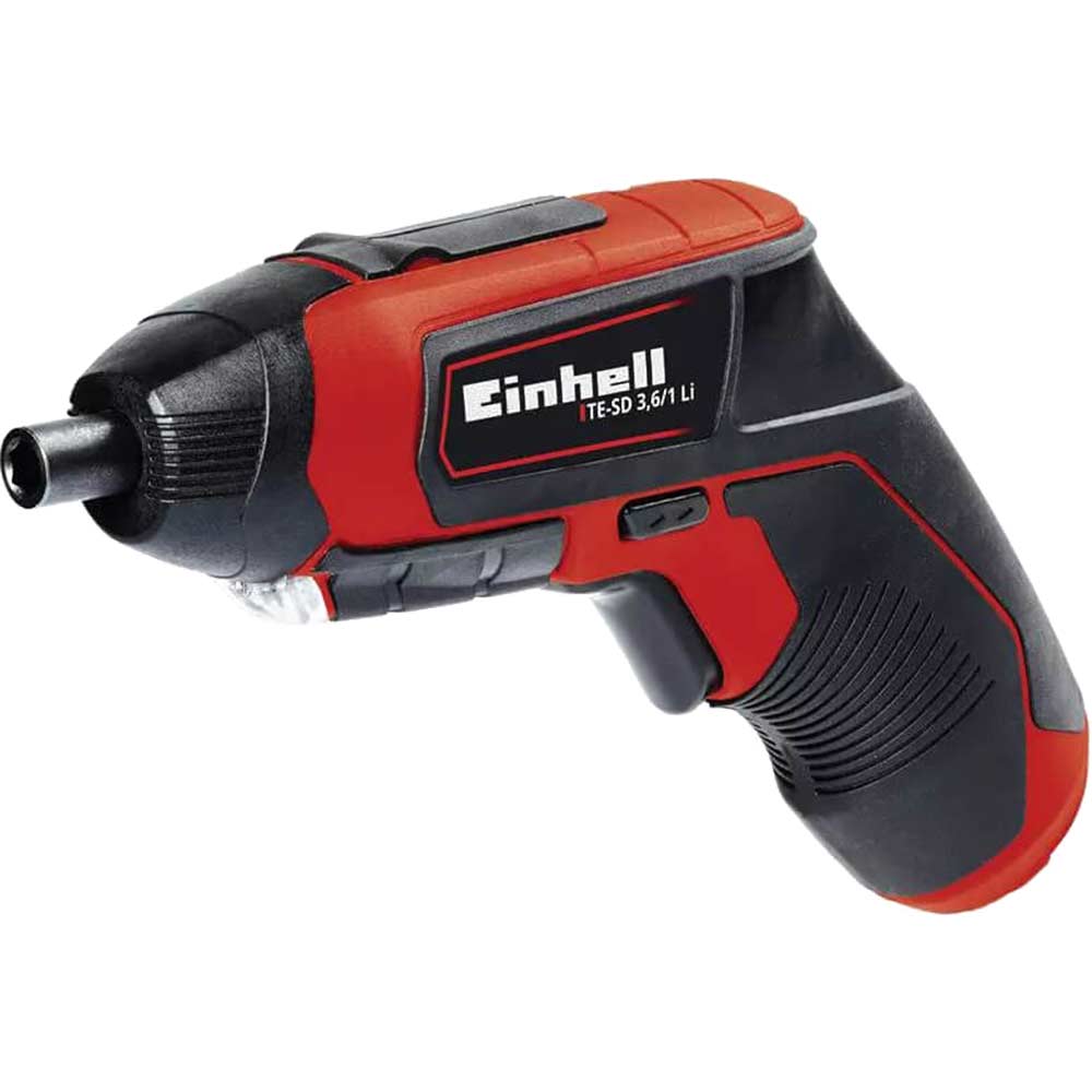 Einhell TE-SD 3.6/1 Li 3.6V Cordless Screwdriver 1 x 1.5ah Intergrated Li-ion Battery Charger Case