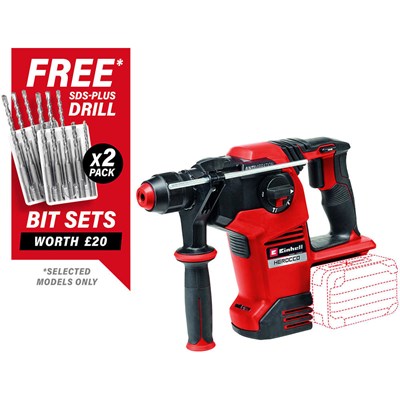 Einhell Professional HEROCCO 36/28 36v Cordless Brushless SDS Plus 4 in 1 Rotary Hammer Drill