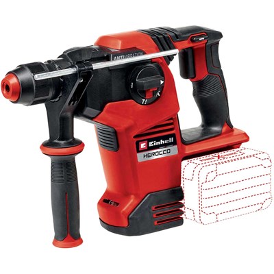 Einhell Professional HEROCCO 36/28 36v Cordless Brushless SDS Plus 4 in 1 Rotary Hammer Drill