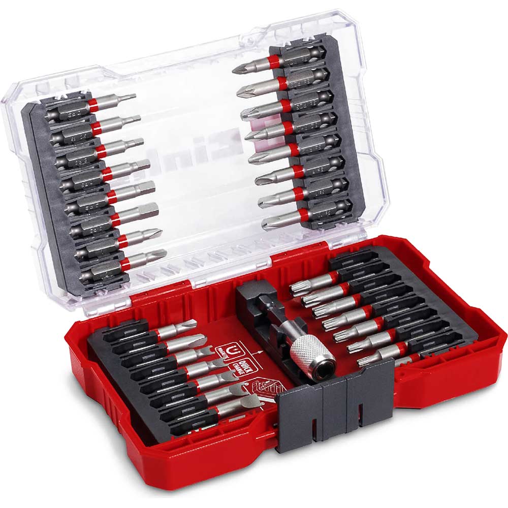 Photos - Power Tool Accessory Einhell 33 Piece Screwdriver Bit Set in M Case 