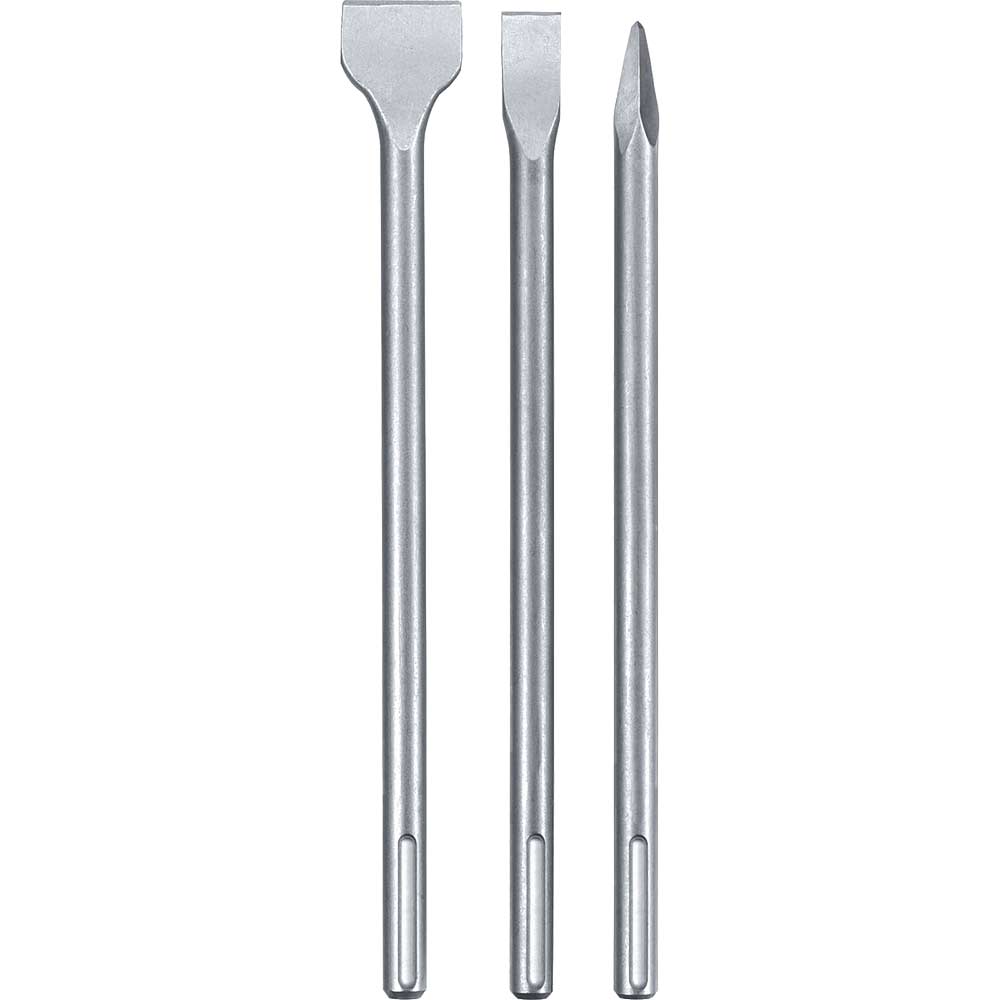 Einhell 3 Piece SDS Max Chisel Bit Set