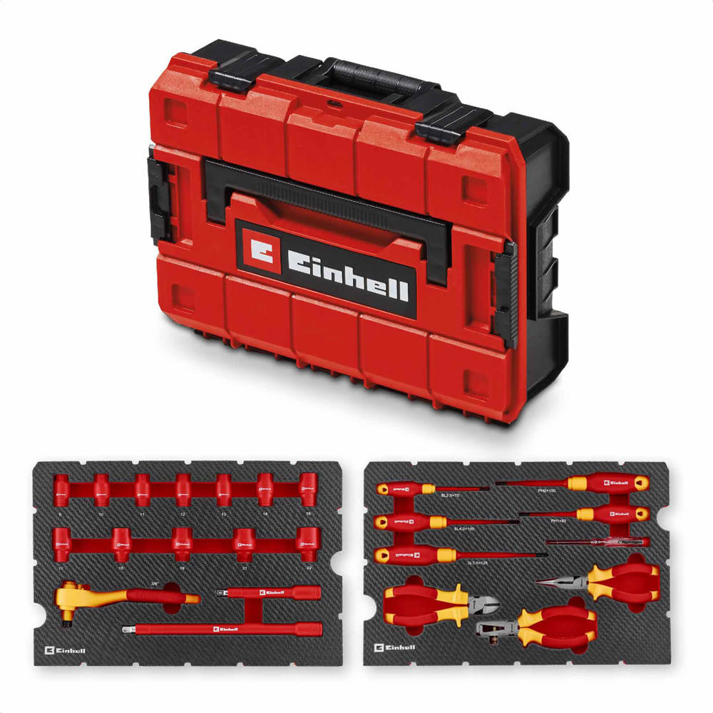 Einhell 24 Piece Vde Insulated Electricians Hand Tool Kit In E Case