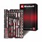 Einhell 60 Piece Combination Drive Socket Set in Foam E Case Tray 