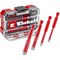 Einhell 4 Piece Diamond Tipped Tile Drill Bit Set in XS Case  Einhell 4 Piece Diamond Tipped Tile Drill Bit Set in XS Case