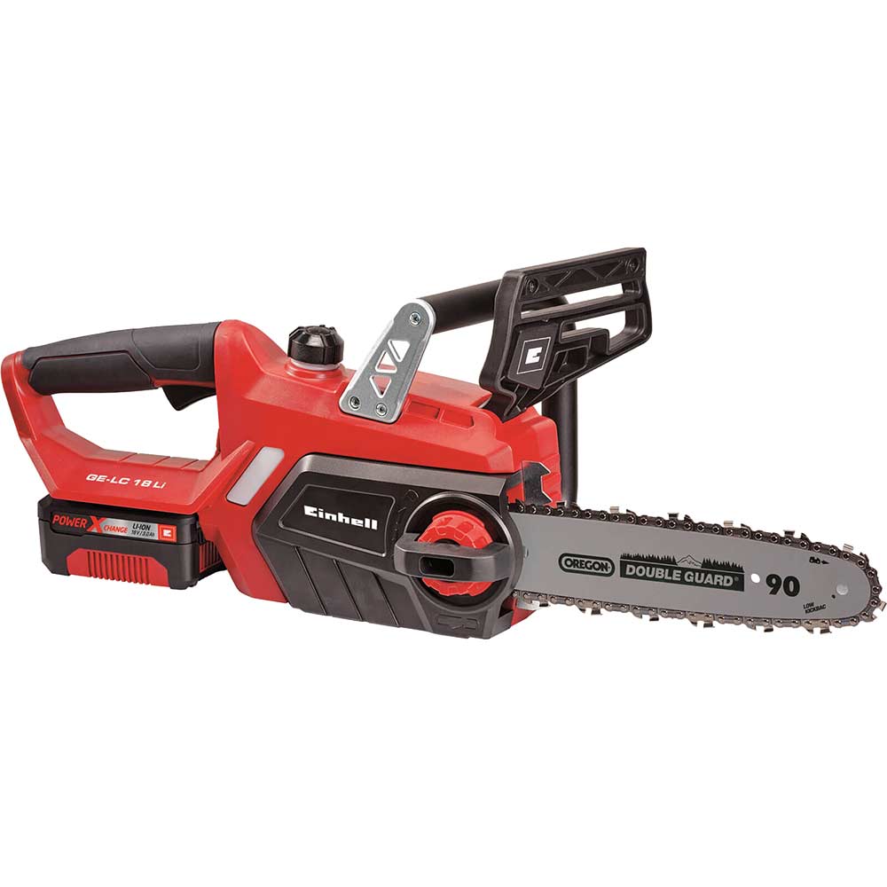 Einhell GE-LC 18 Li 18v Cordless Chainsaw 250mm 1 x 3ah Li-ion Charger