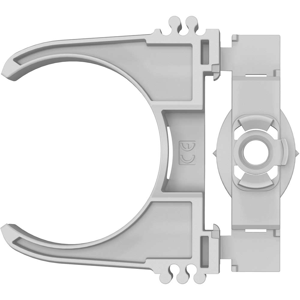 Bosch EPC Plastic Pipe and Conduit Clips 40mm Pack of 50