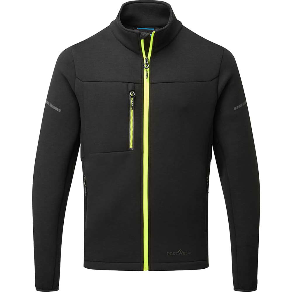 Portwest EV4 Technical Fleece Jacket Black L