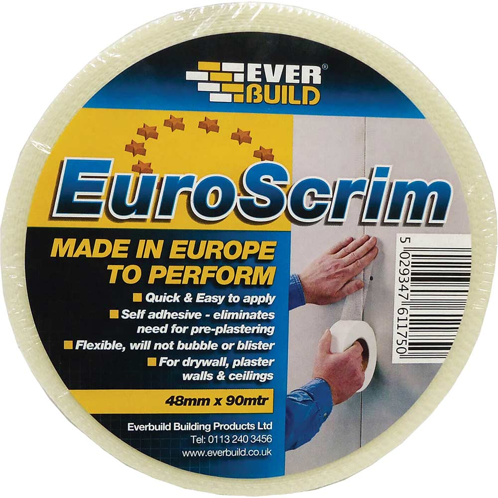 Image of Everbuild EuroScrim Scrim Tape 48mm 90m