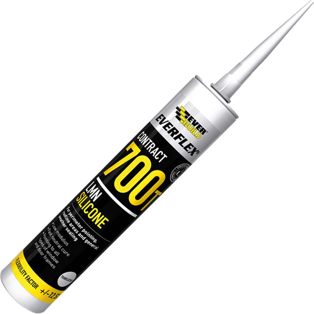 Everbuild Silicone Sealant Clear 310ml