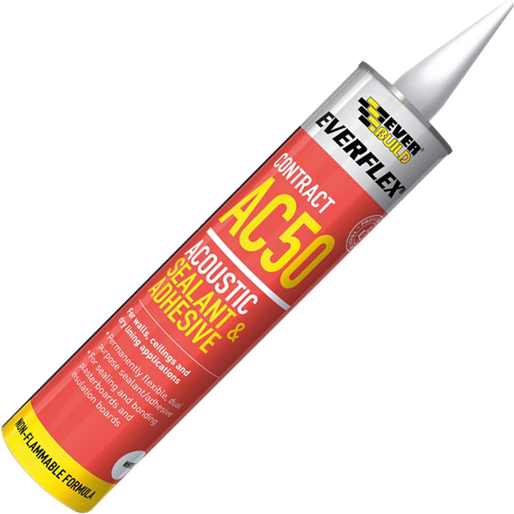 Everbuild Acoustic Sealant and Adhesive 900ml