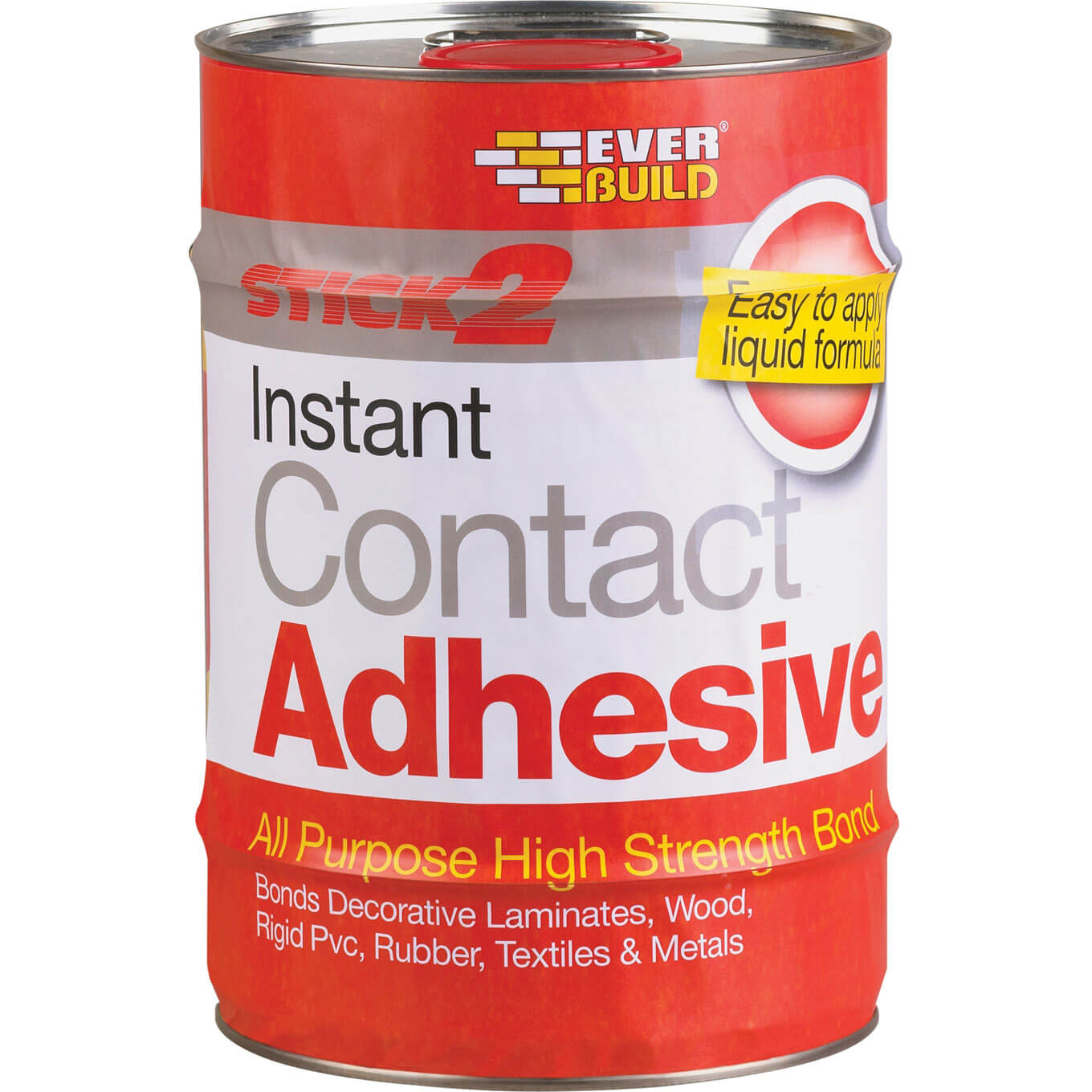 Image of Everbuild Stick 2 All Purpose Contact Adhesive 5l