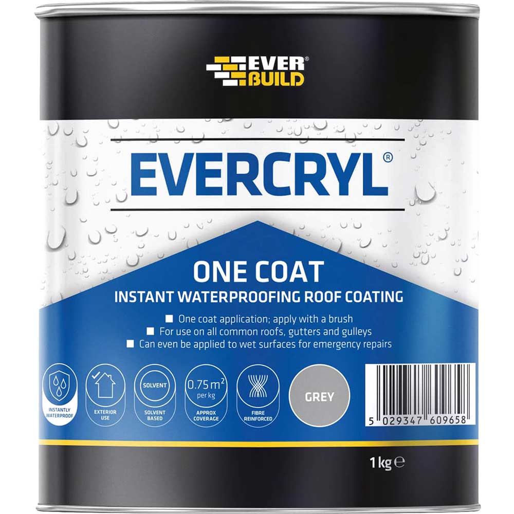 Everbuild Evercryl One Coat Grey