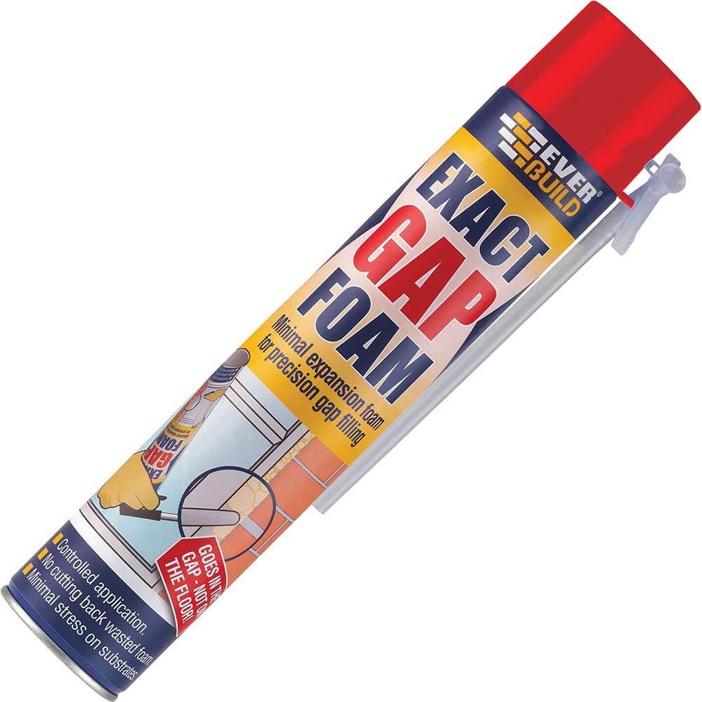 Photos - Sealant / Adhesive Everbuild Exact Gap Expanding Foam 750ml EVBEXACT7 