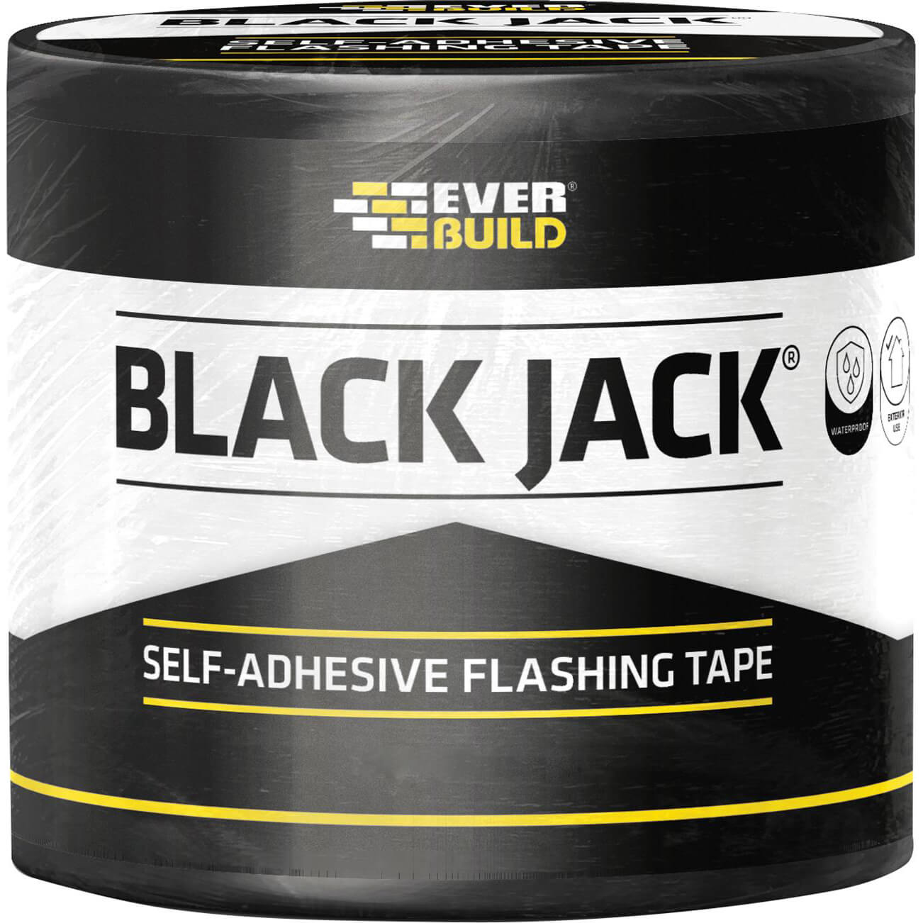 Image of Everbuild Black Jack DIY Flashing Tape 225mm 3m