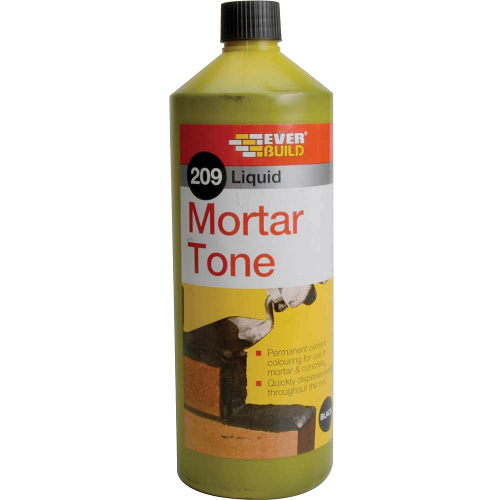 Image of Everbuild Liquid Mortar Tone Black 1l