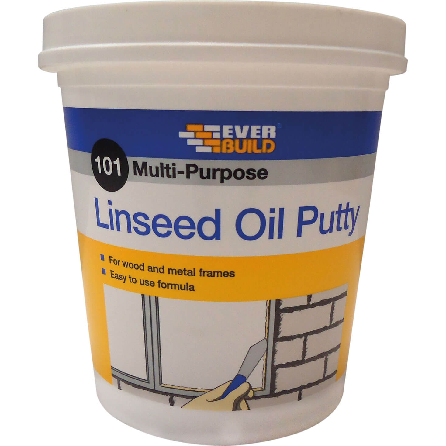 Photos - Sealant / Adhesive Everbuild Multi Purpose Linseed Oil Putty Natural 2000g EVBMPPN2KG 