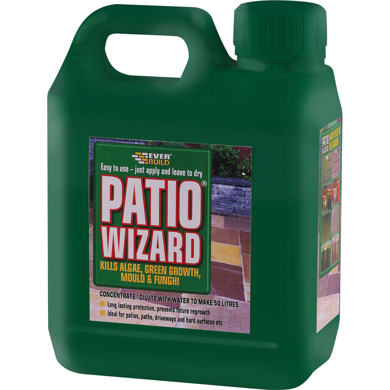 Image of Everbuild Patio Wizard Mould and Fungus Remover Concentrate 1l