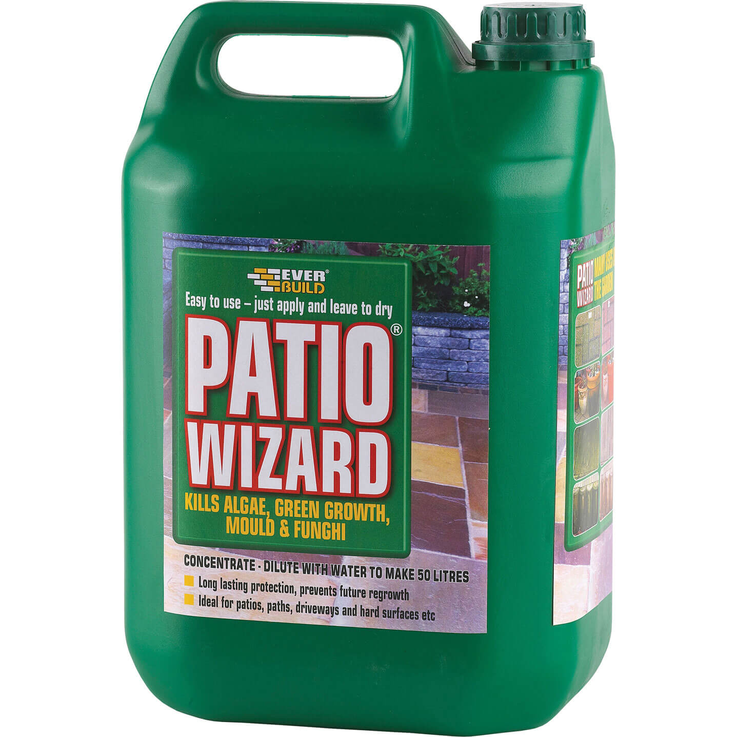 Image of Everbuild Patio Wizard Mould and Fungus Remover Concentrate 5l