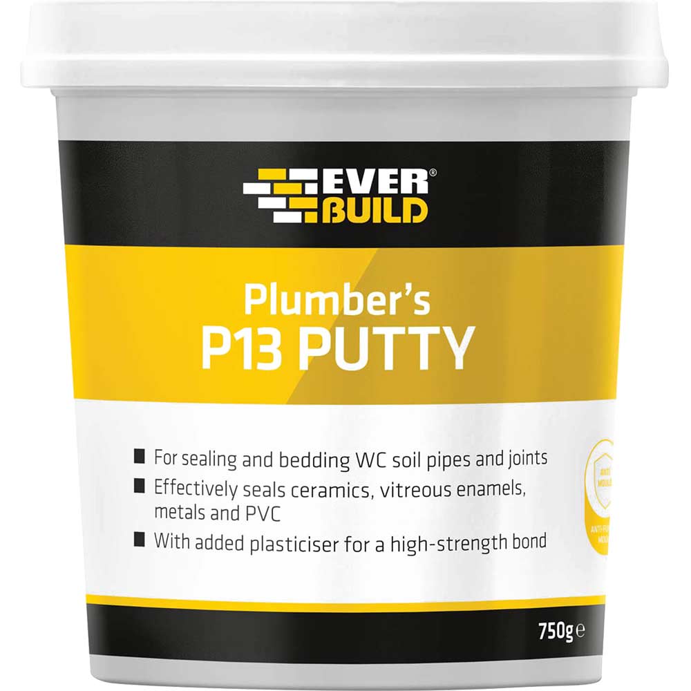 Everbuild Plumbers Putty 750g