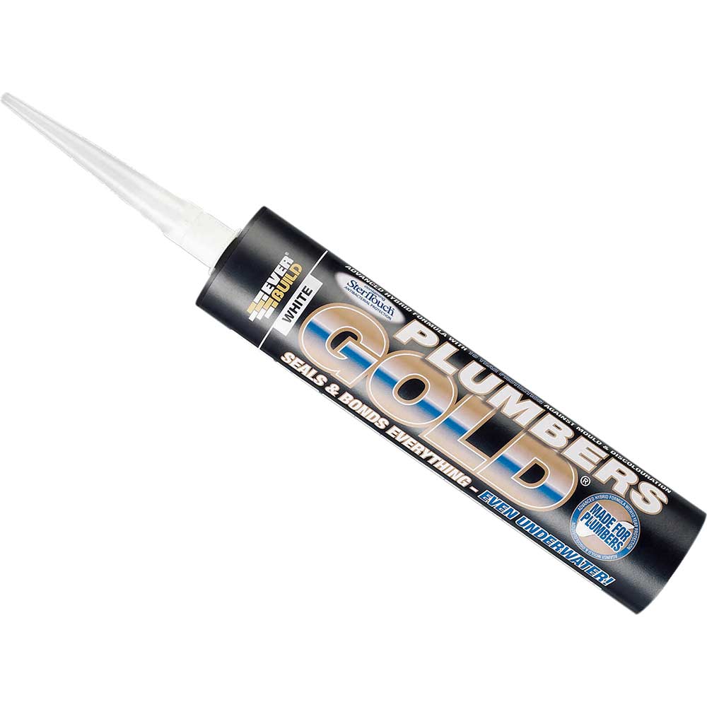 Image of Everbuild Plumbers Gold C3 Cartridge White