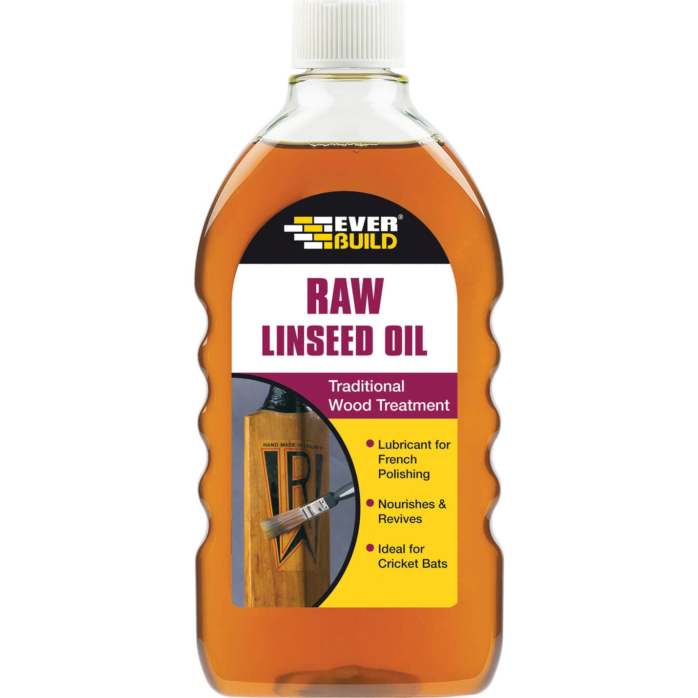 Image of Everbuild Raw Linseed Oil 500ml