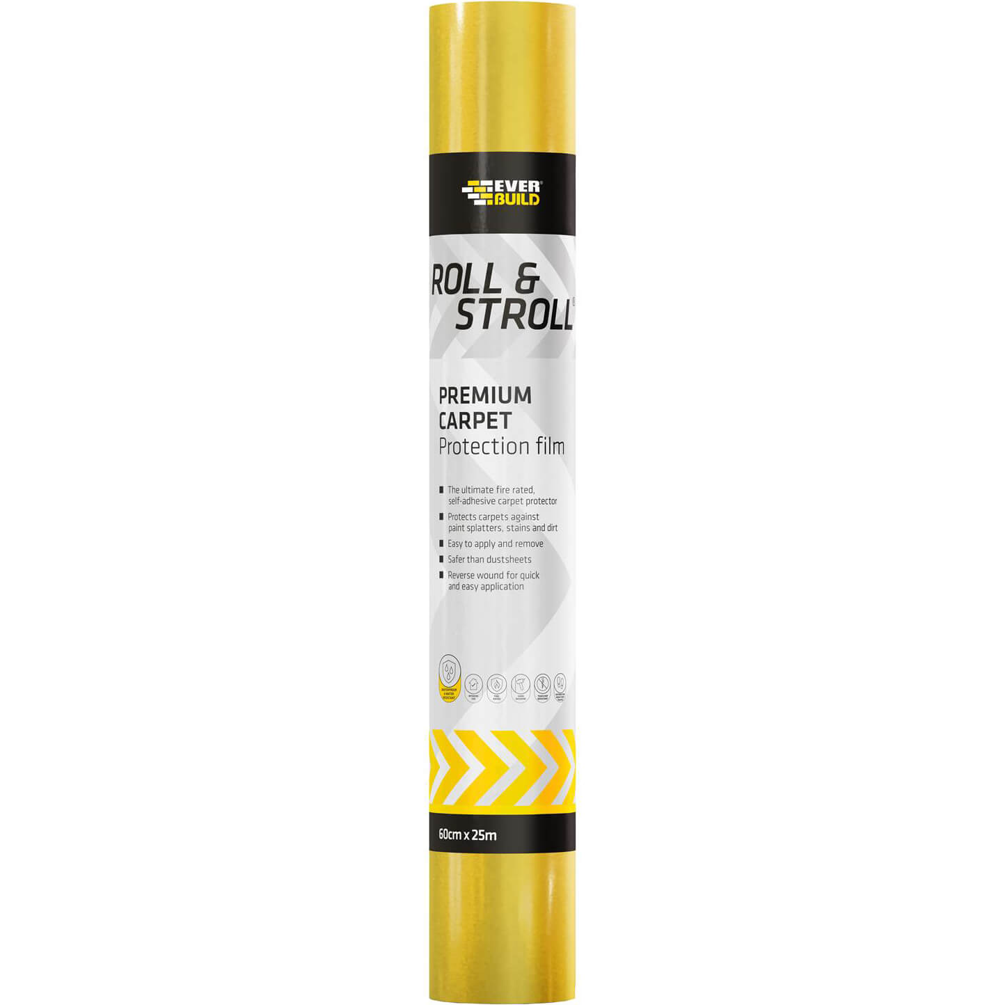 Image of Everbuild Roll and Stroll Premium Carpet Protector 600mm 20m