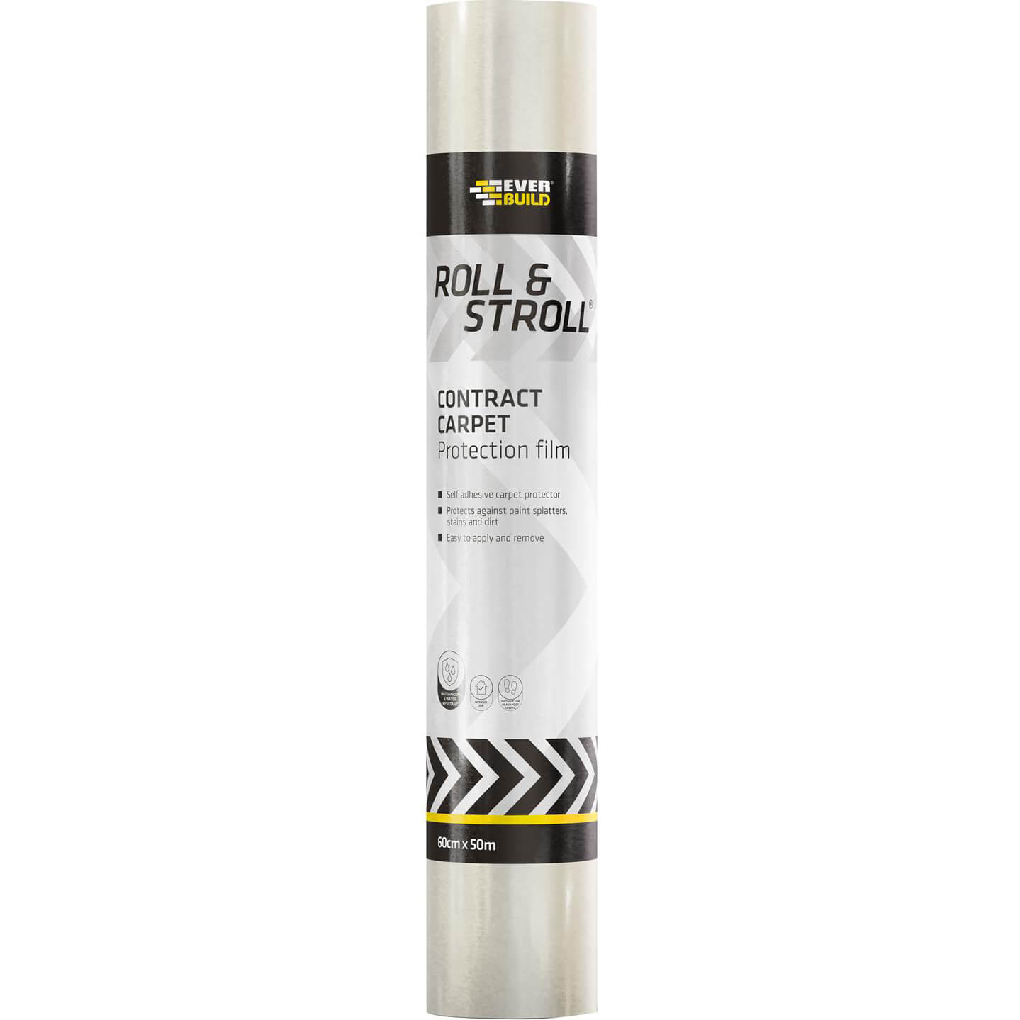 Image of Everbuild Roll and Stroll Carpet Protector 600mm 50m