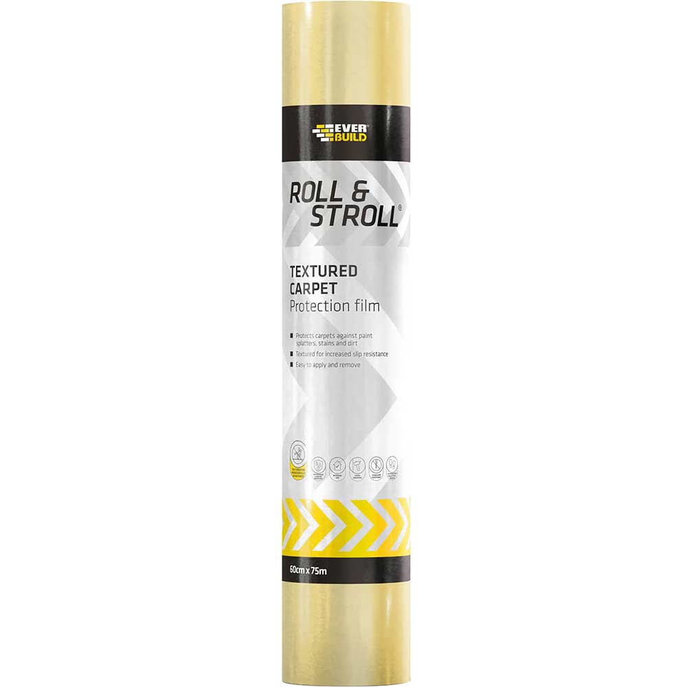 Everbuild Roll and Stroll Textured Non Slip Carpet Protector