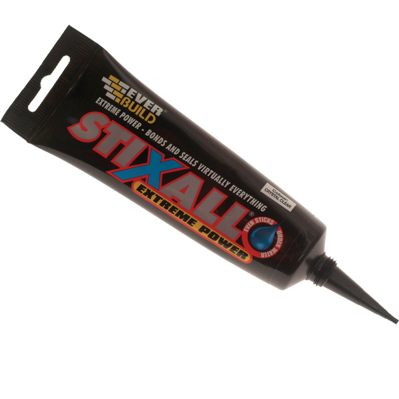 Image of Everbuild Stixall Easi Squeeze Sealant and Adhesive Clear 80ml