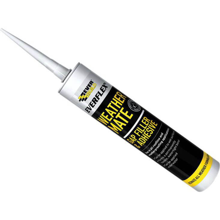 Image of Everbuild Weather Mate Sealant Clear 310ml