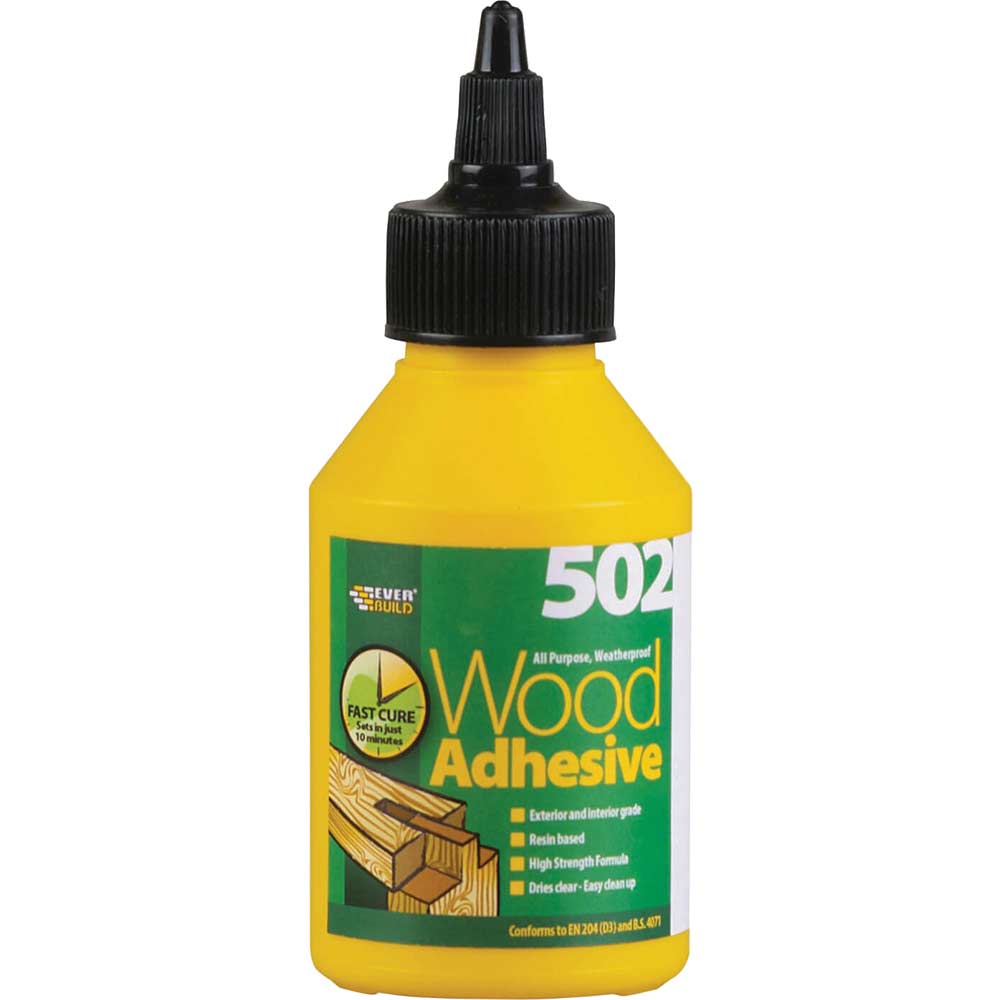 Image of Everbuild All Purpose Weatherproof Wood Adhesive 125ml