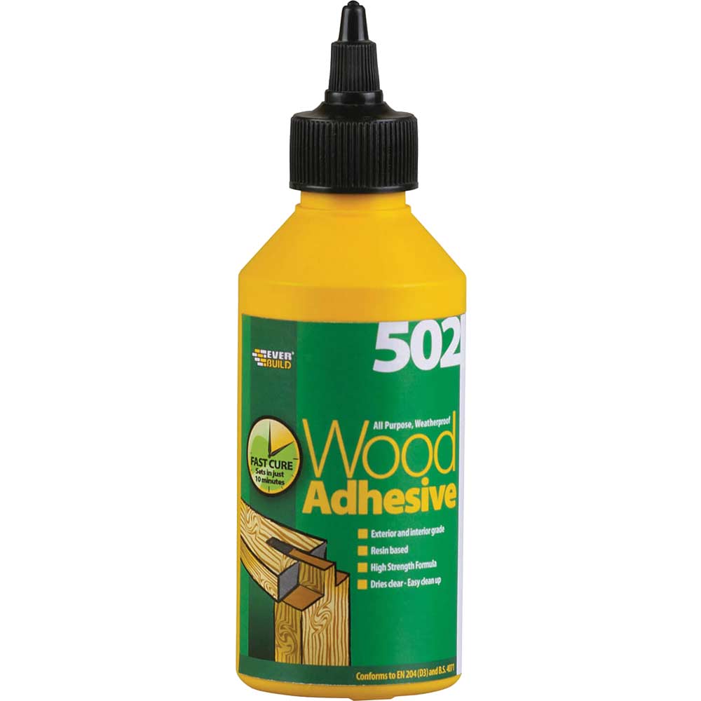 Image of Everbuild All Purpose Weatherproof Wood Adhesive 250ml