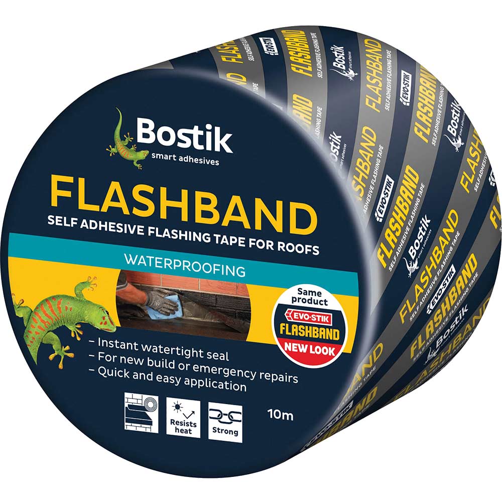 Evo-stik Flashband Roll Grey 75mm 10m