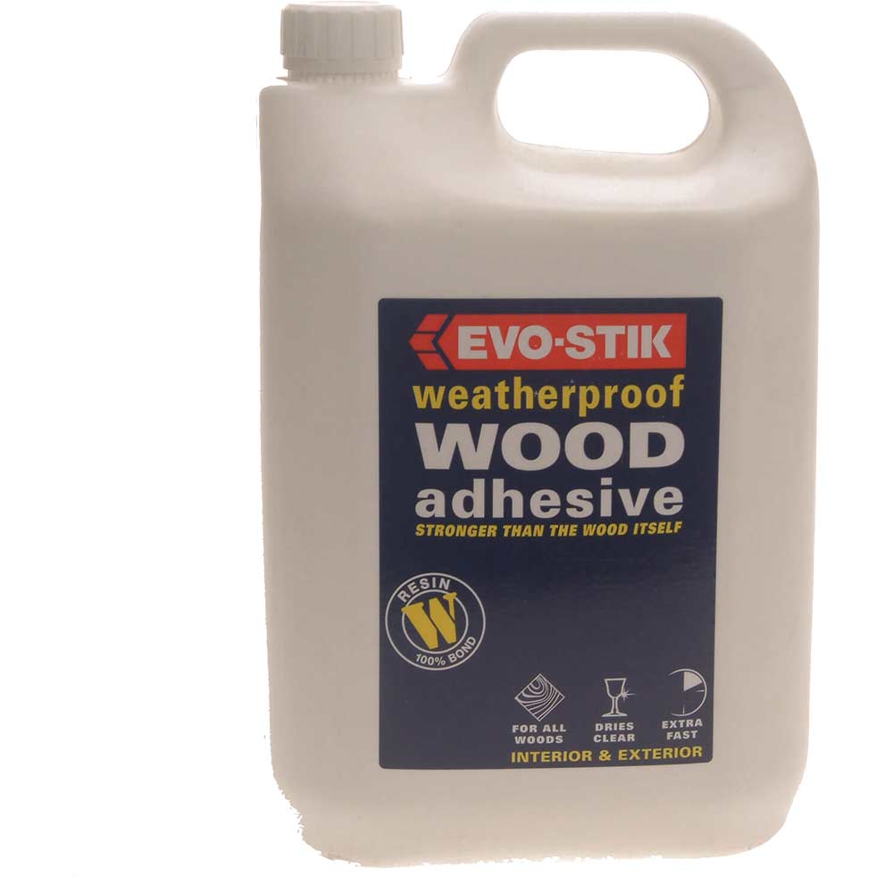 Image of Evo-stik Weatherproof Wood Adhesive 5l