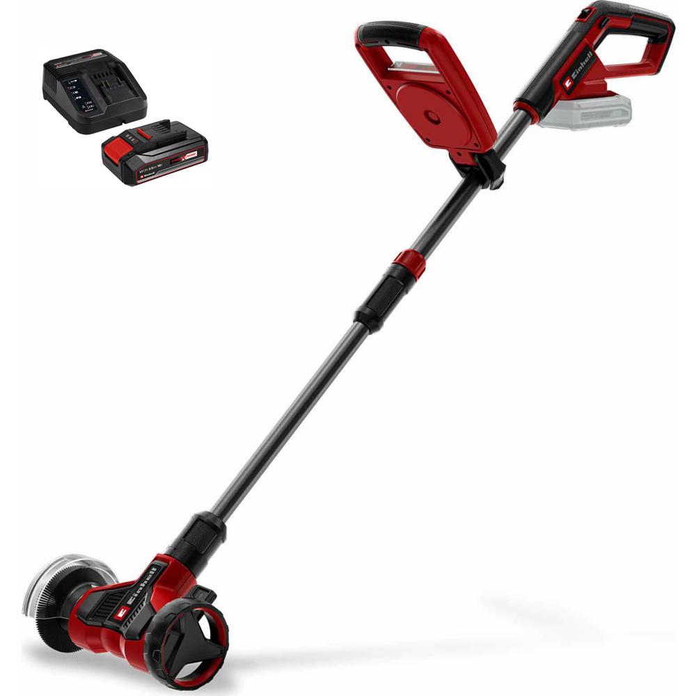 Einhell GE-CC 18/110 Li E 18v Cordless Patio Brush Weeder 1 x 2.5ah Li-ion Charger