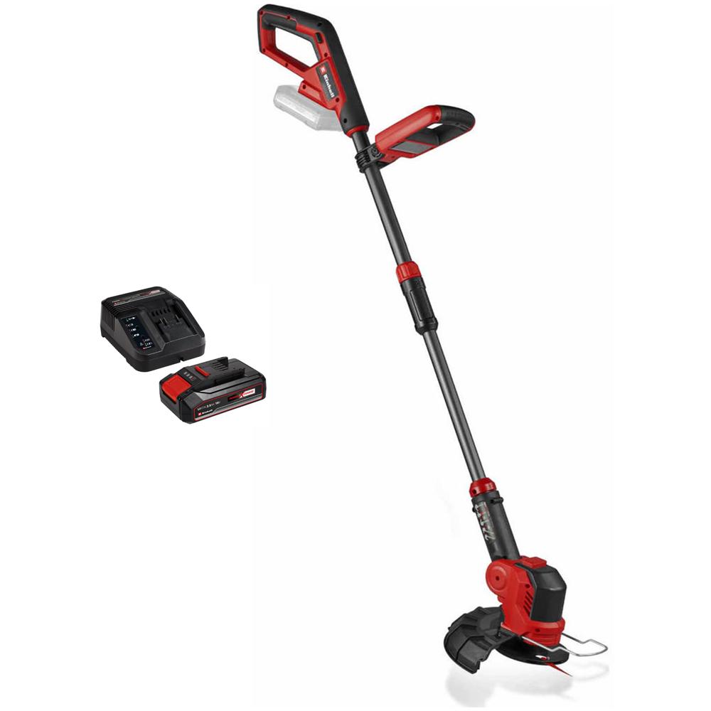 Einhell GE-CT 18/25-1 Li 18v Cordless Grass Trimmer and Edger 250mm 1 x 2.5ah Li-ion Charger