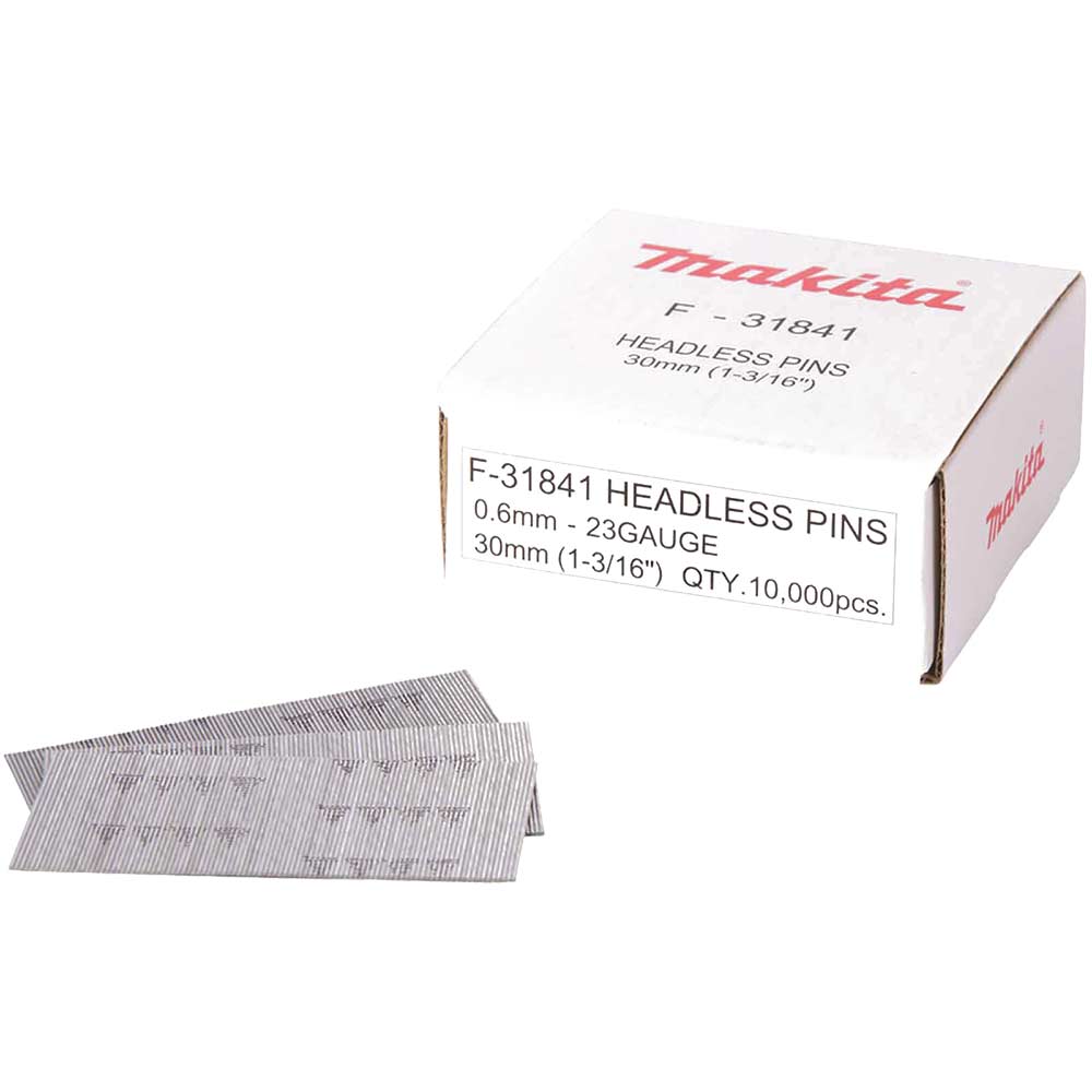 Image of Makita 23 Gauge HeadLess Mini Pin 30mm Pack of 10000