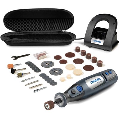 Dremel MICRO 7.2v Cordless Rotary Multi Tool 35 Accessory Kit