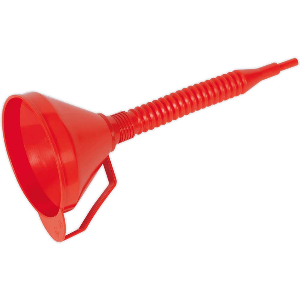 Sealey Funnel Flexible Spout and Filter 160mm