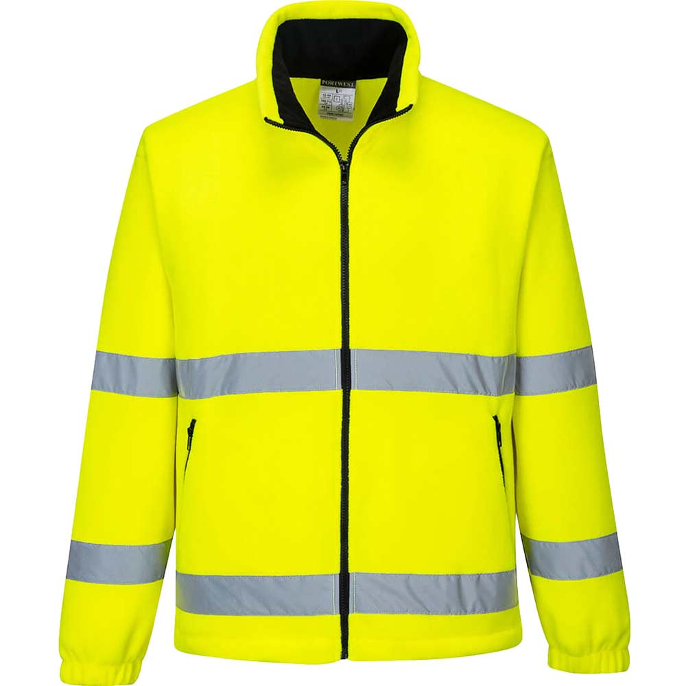 Image of Portwest Hi Vis Essential Fleece Yellow 3XL