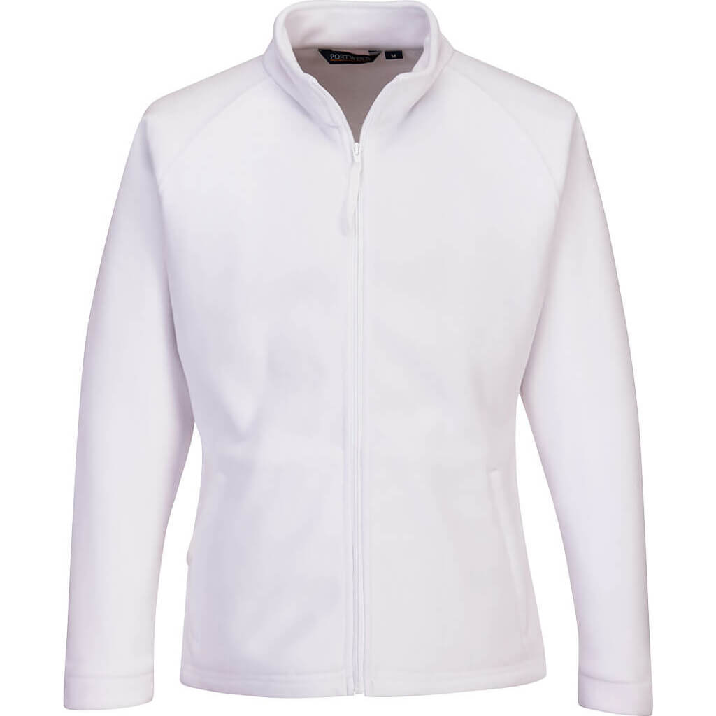 Image of Portwest Ladies Aran Fleece White S