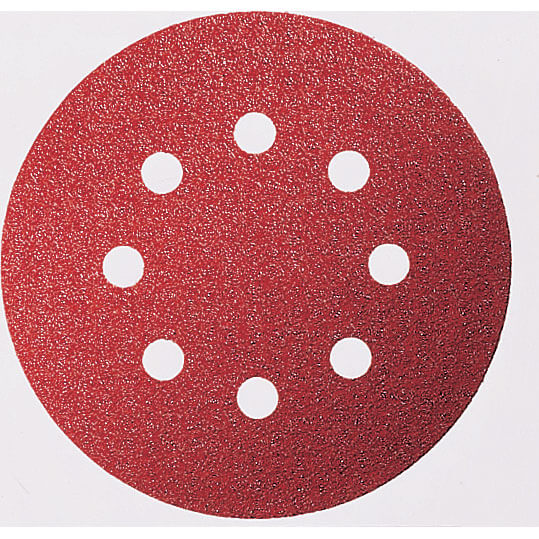 Image of Bosch Red Wood Sanding Disc 115mm 115mm 60g Pack of 5