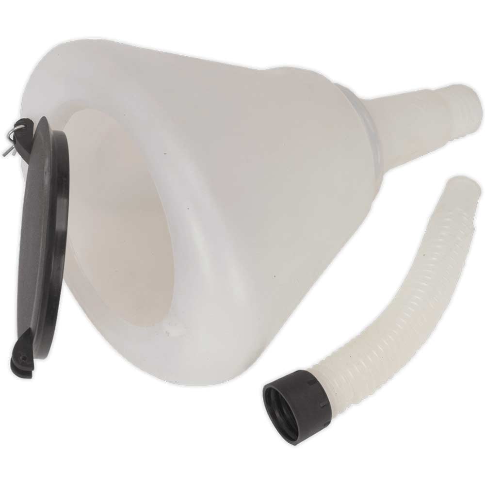 Sealey Closing Lid Funnel 200mm