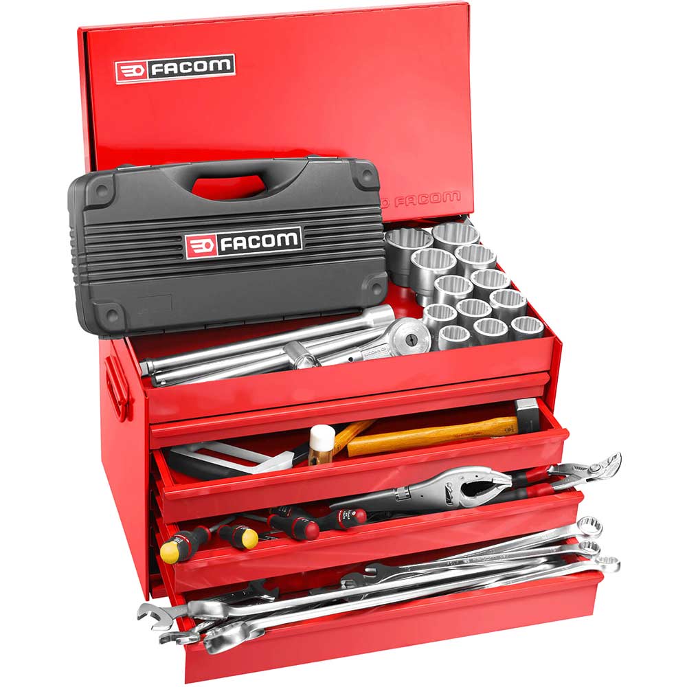 Photos - Tool Kit FACOM 174 Piece Agricultural Maintenance  Red 2068.MV9 