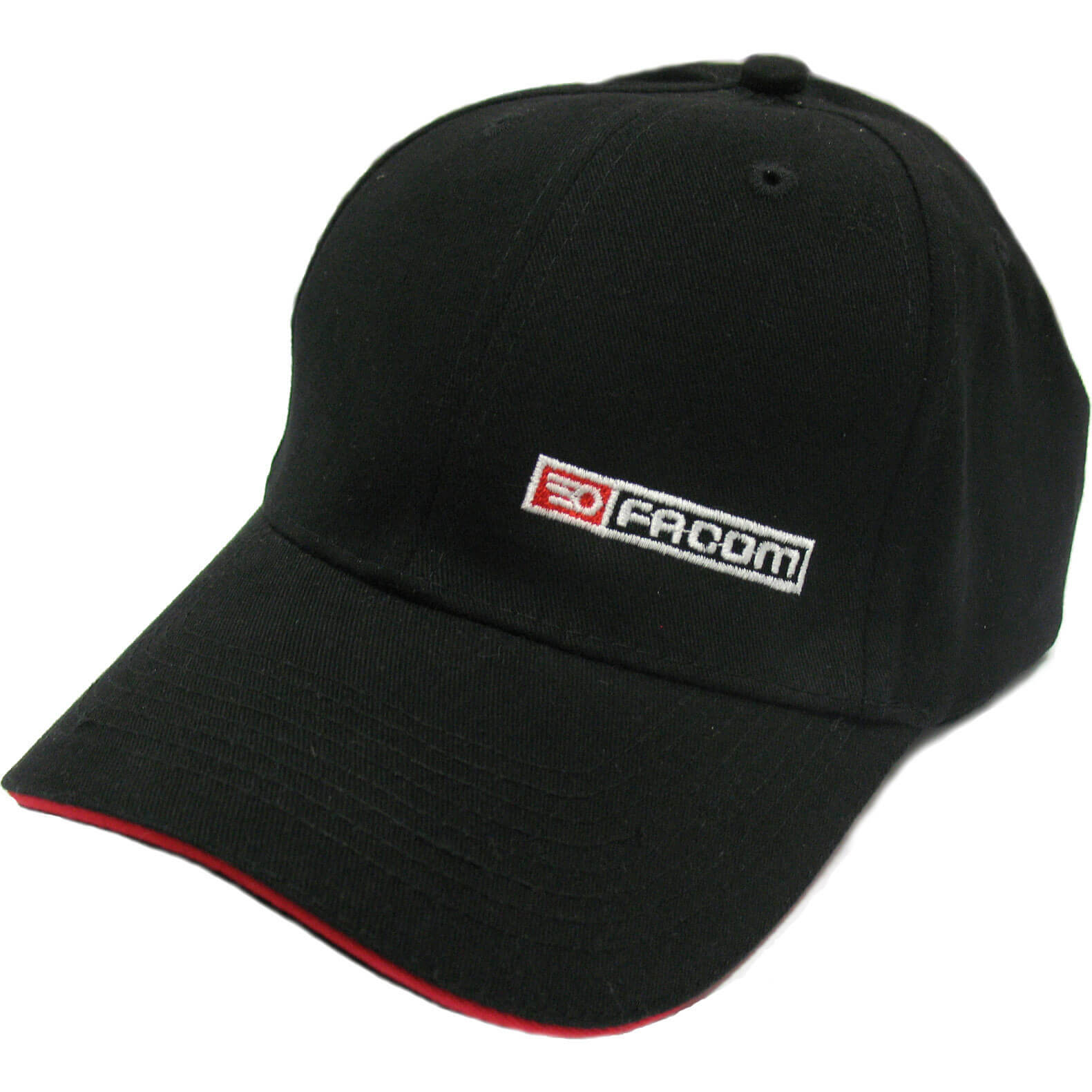 Image of Facom Baseball Cap Black / Red One Size