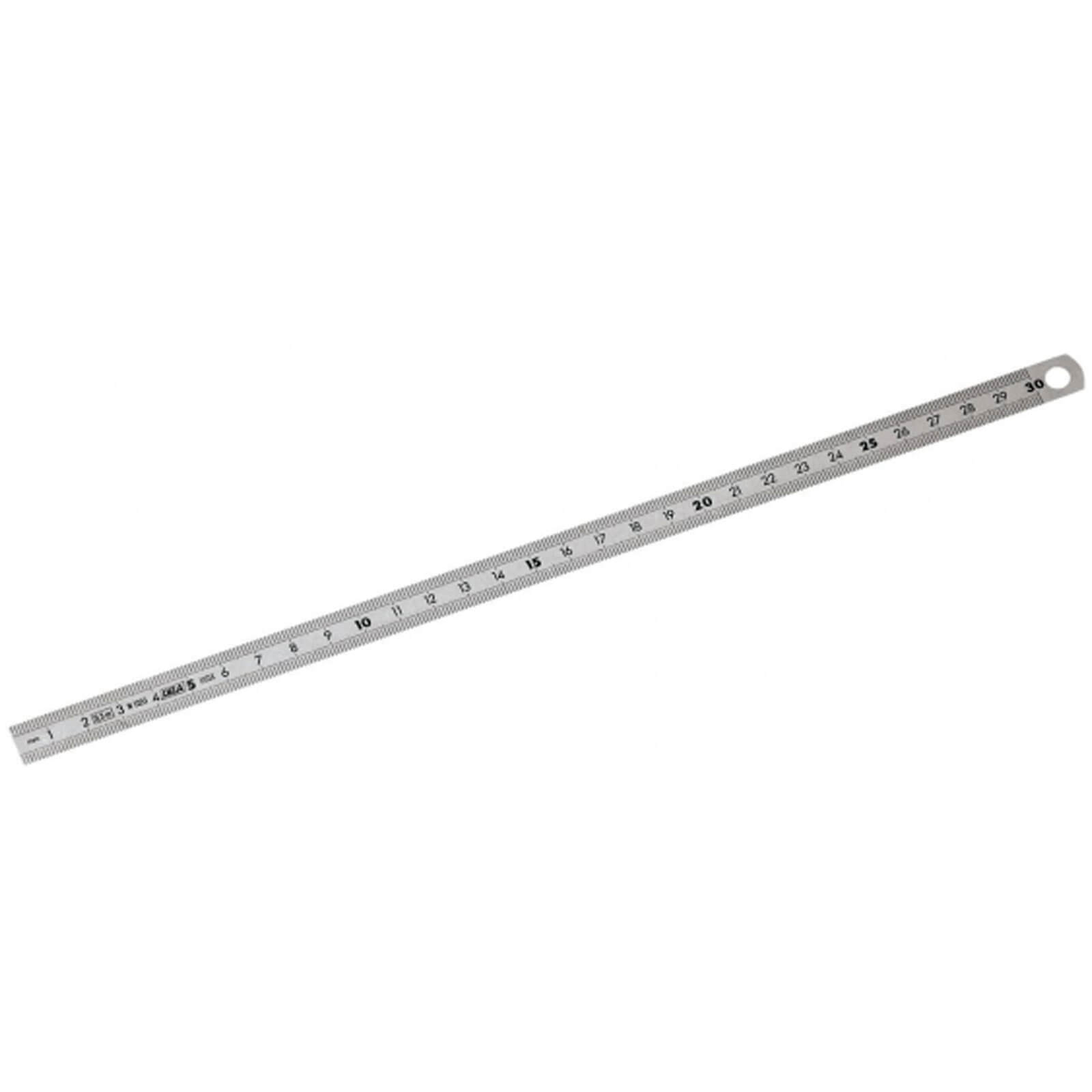 Image of Facom DELA.1051 Metric Double Sided Stainless Steel Rule 20" / 500mm