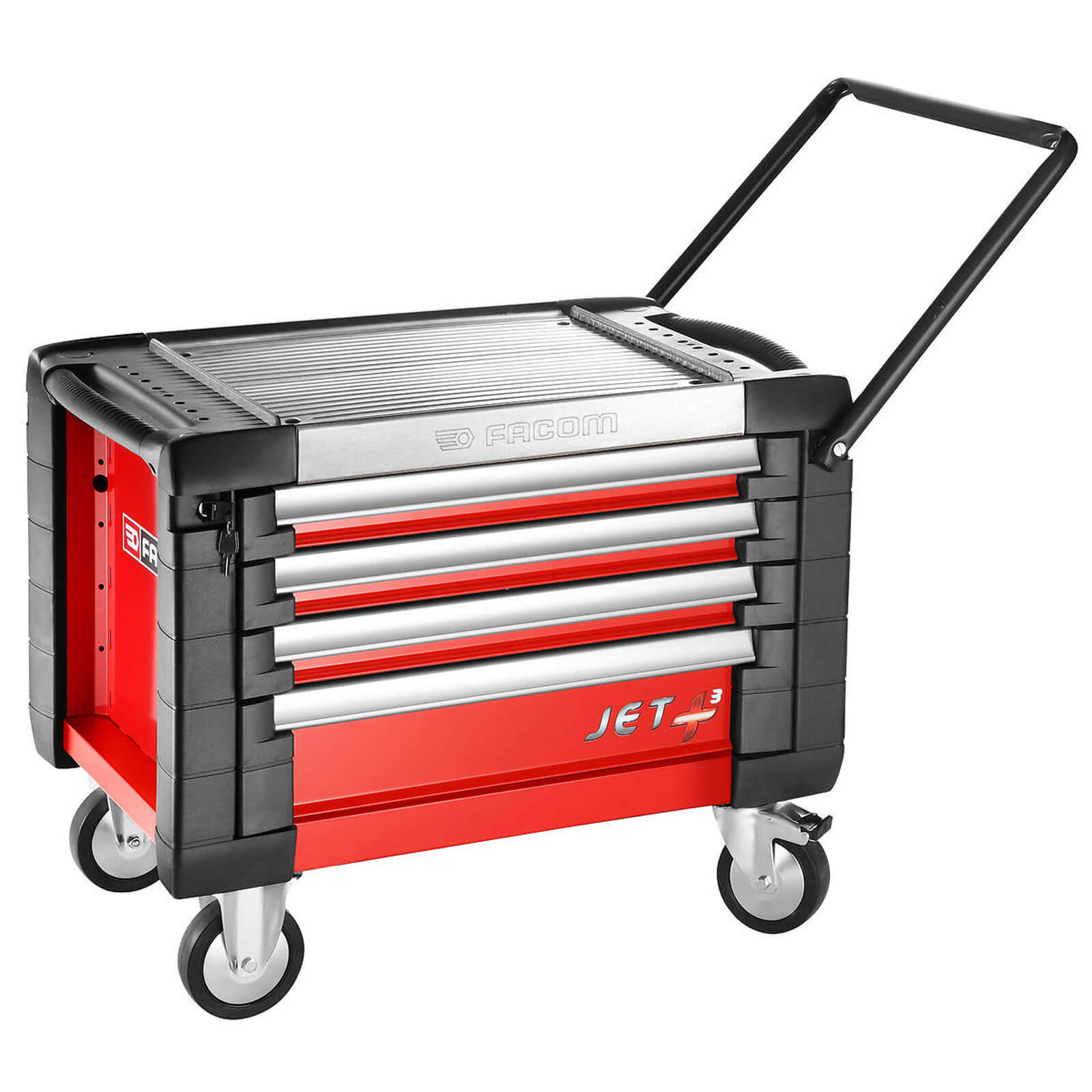 Image of Facom JET+ 4 Drawer Compact Roller Cabinet Red