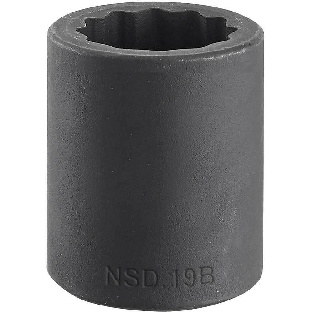 Image of Facom 1/2" Drive Bi Hexagon Impact Socket Metric 1/2" 8mm