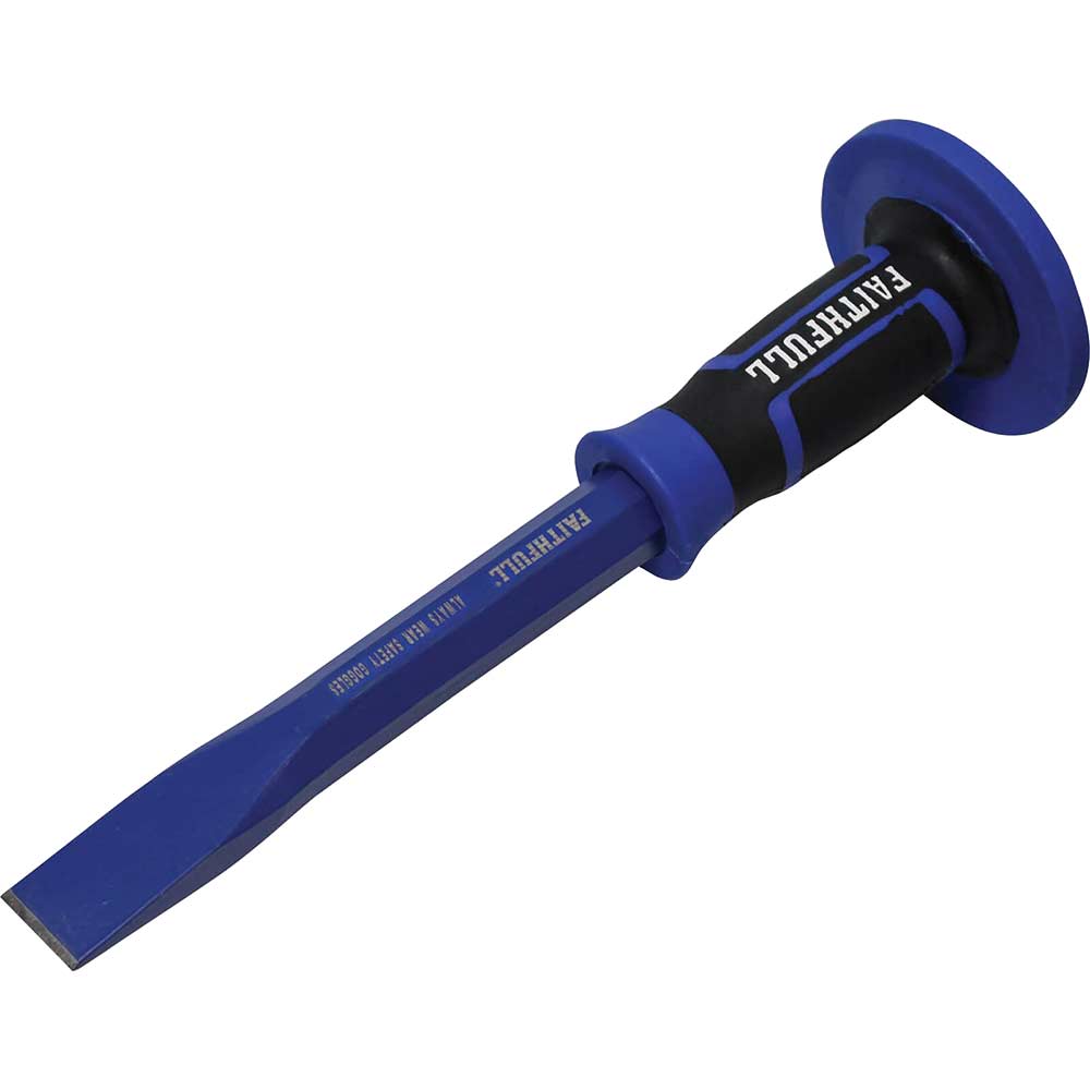 Faithfull Cold Chisel and Grip 25mm 300mm